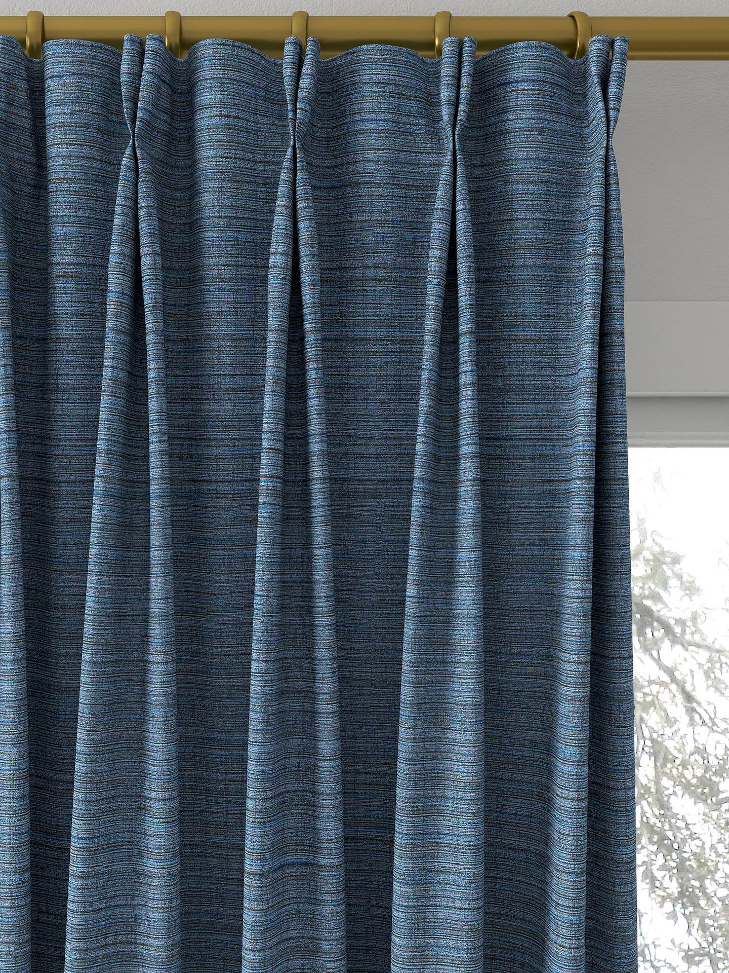 Designers Guild Kumana Made to Measure Curtains, Cobalt
