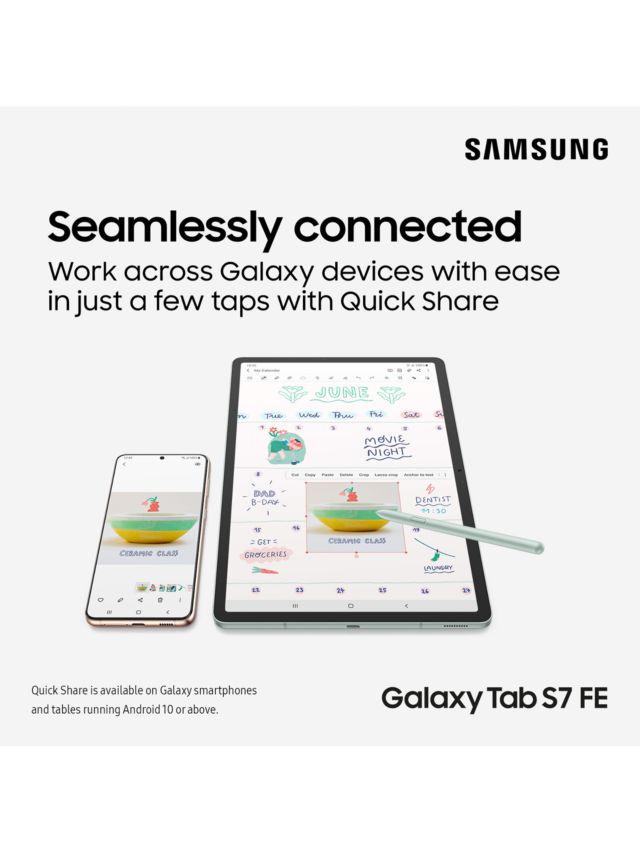  SAMSUNG Galaxy Tab S7+ Plus 12.4” 128GB Android