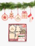 Artcuts Advent 24 Wooden Christmas Decorations Craft Kit