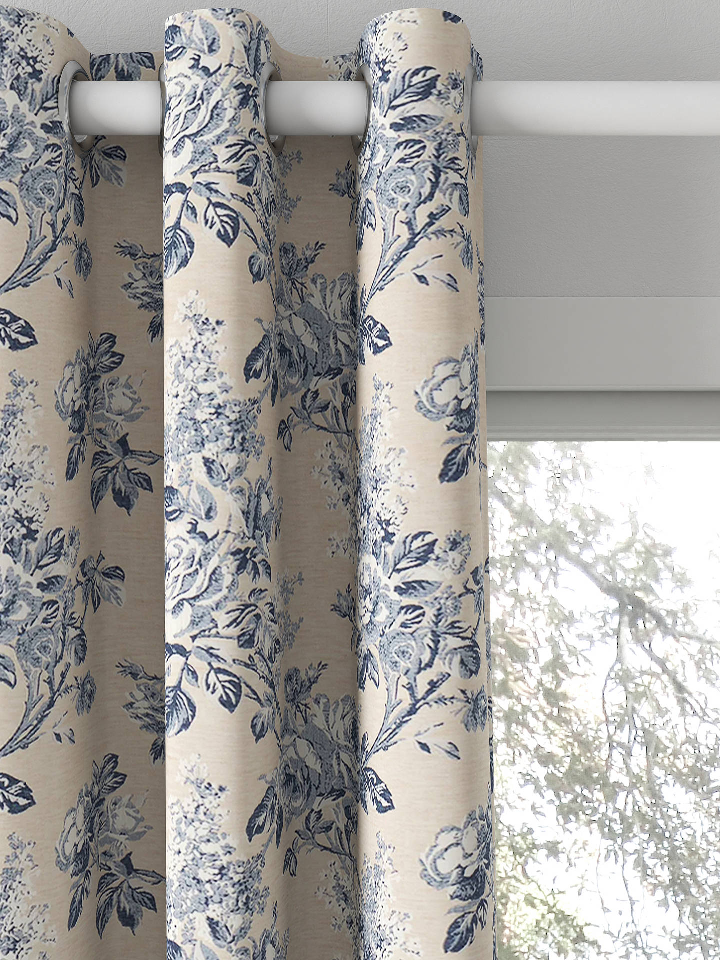 Sanderson Sorilla Damask Made to Measure Curtains or Roman Blind ...