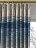 Harlequin Chroma Made to Measure Curtains or Roman Blind, Indigo/Parchment/Sky