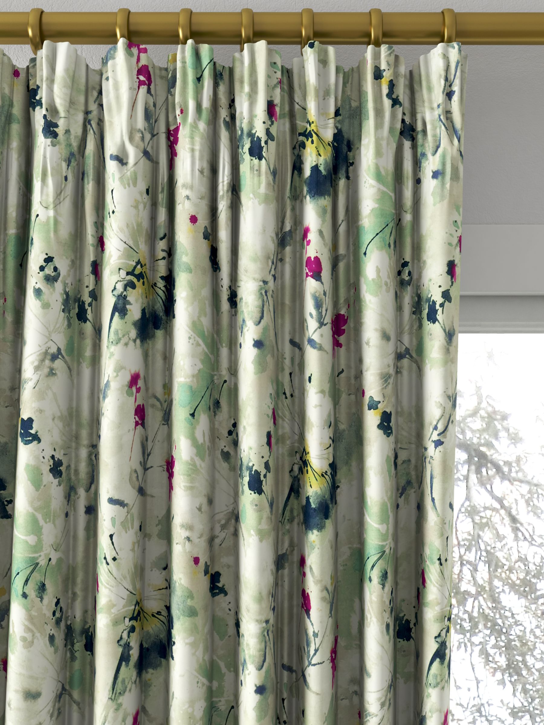 Sanderson Simi Made to Measure Curtains, Opal