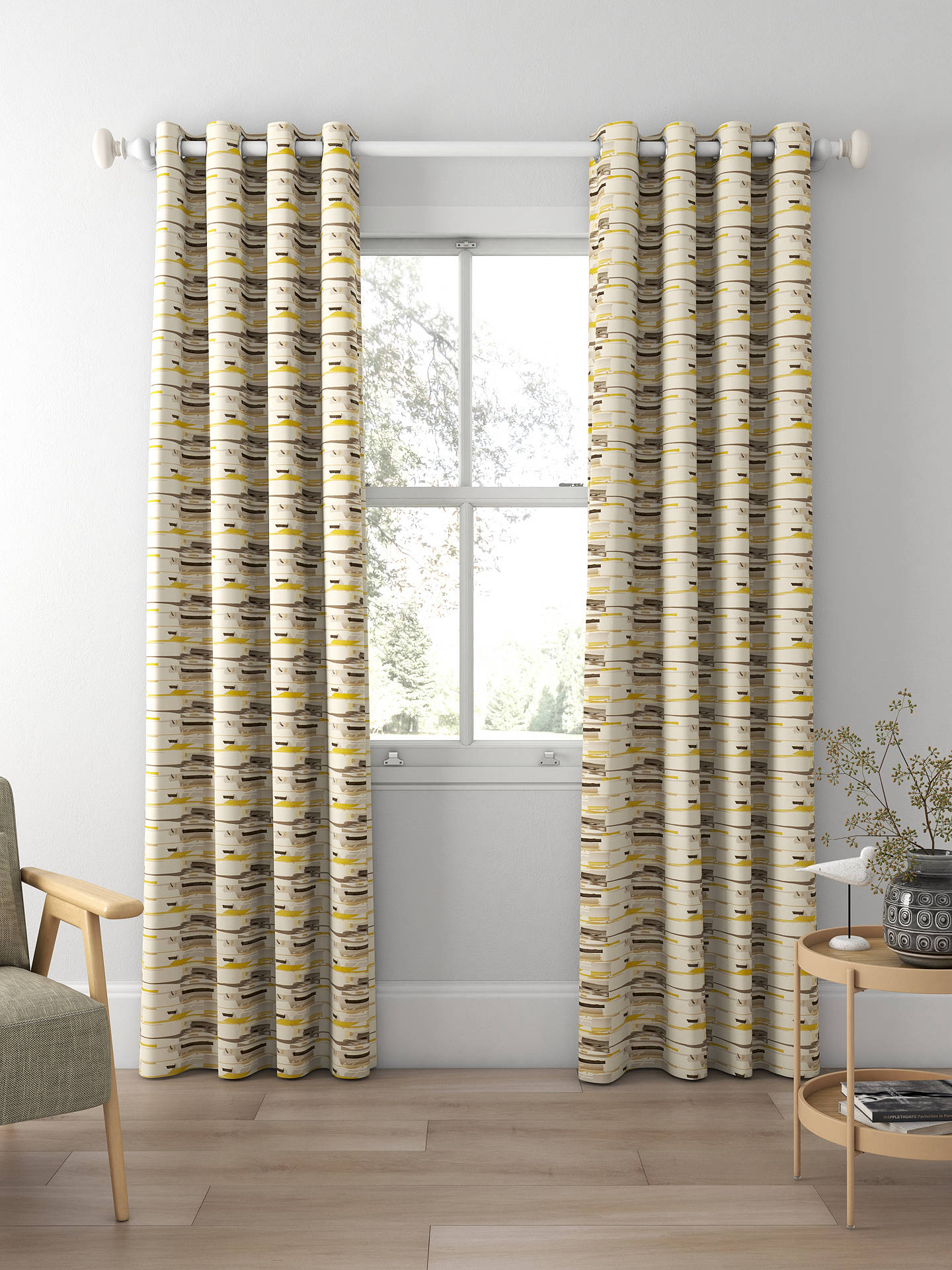 Harlequin Zeal Made to Measure Curtains, Charcoal/Onyx