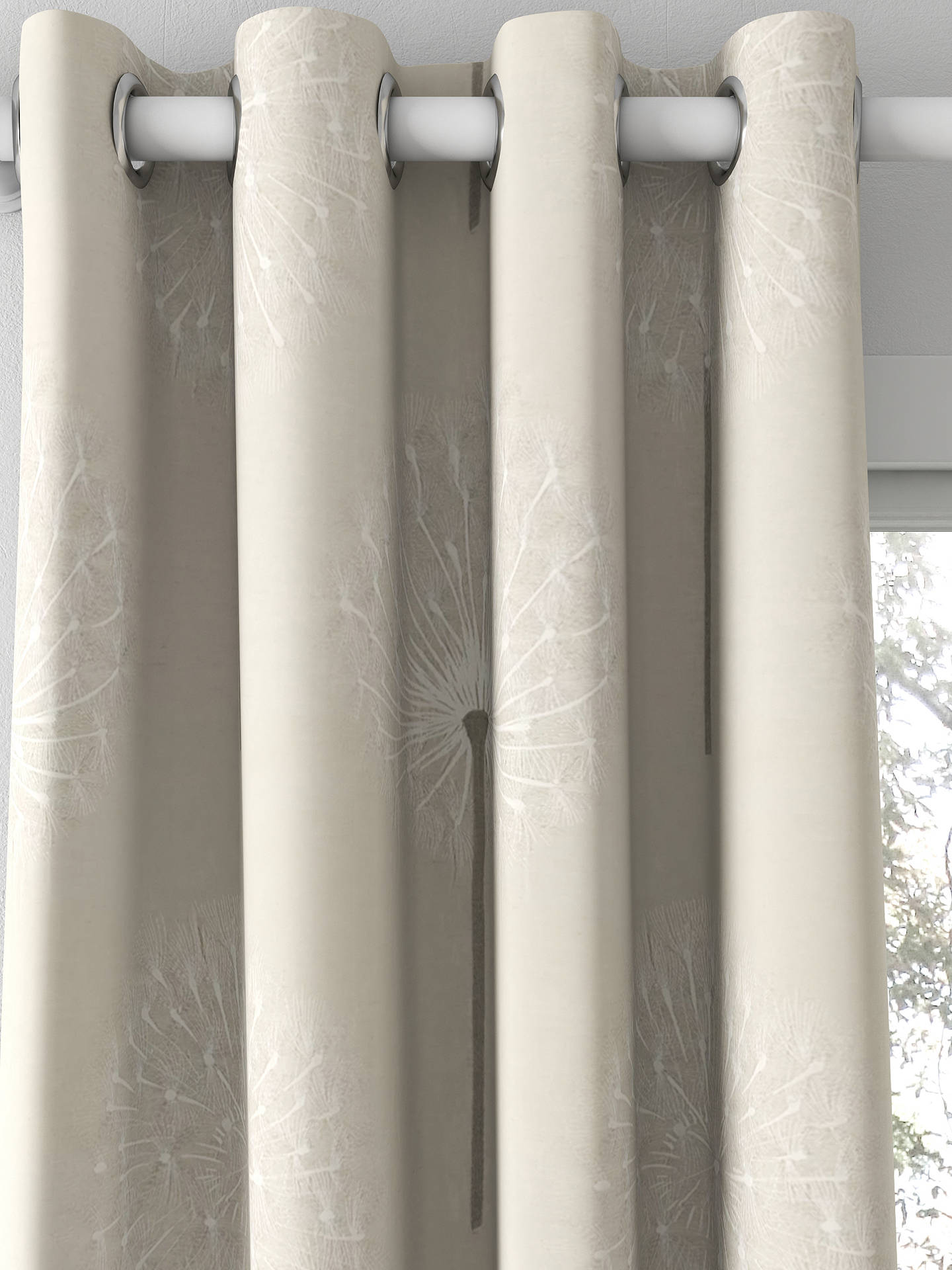 Harlequin Amity Made to Measure Curtains, Pewter/Linen