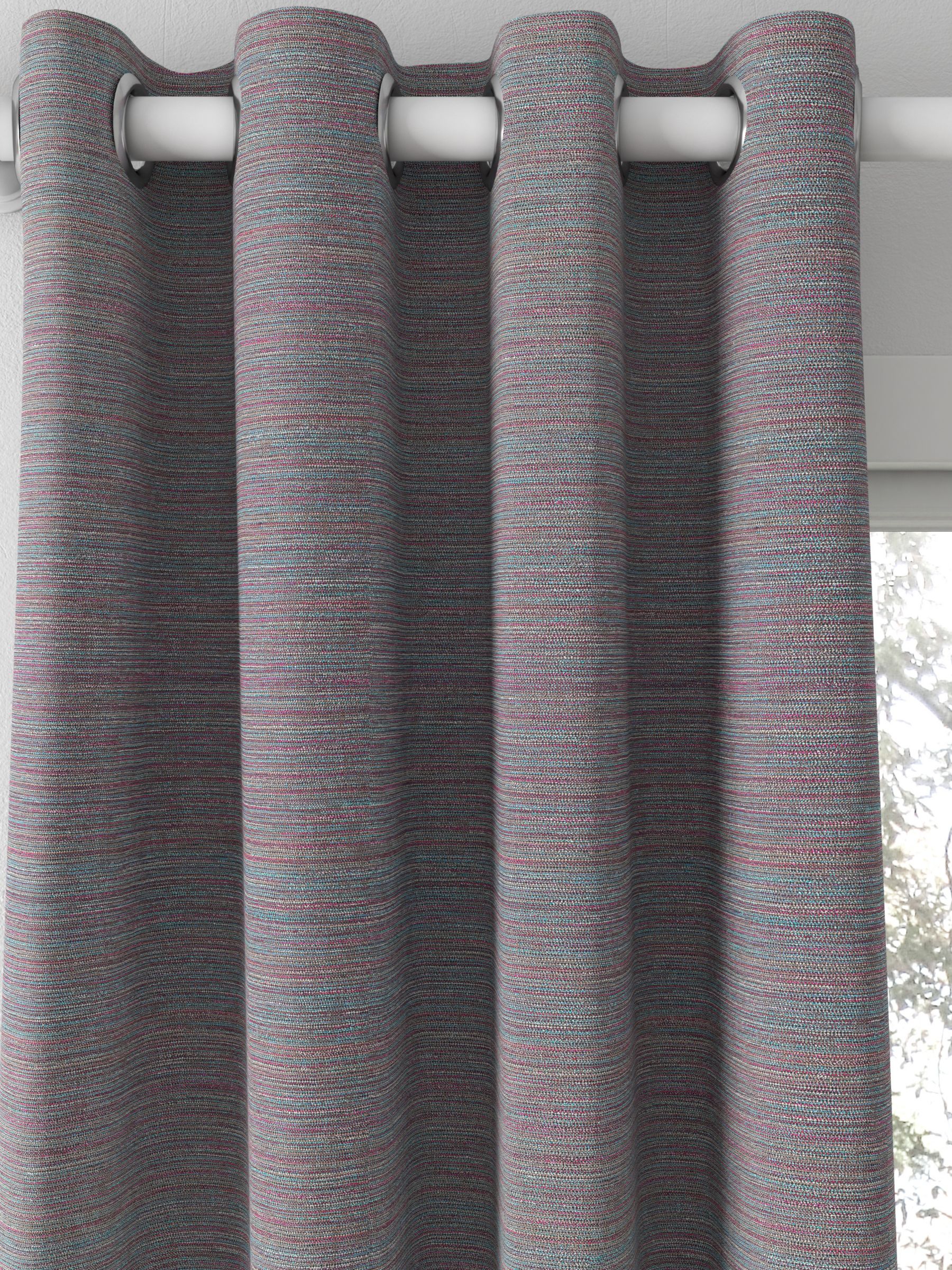 Harlequin Lizella Made to Measure Curtains, Fuchsia