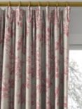 Sanderson Sorilla Damask Made to Measure Curtains or Roman Blind, Rose/Linen