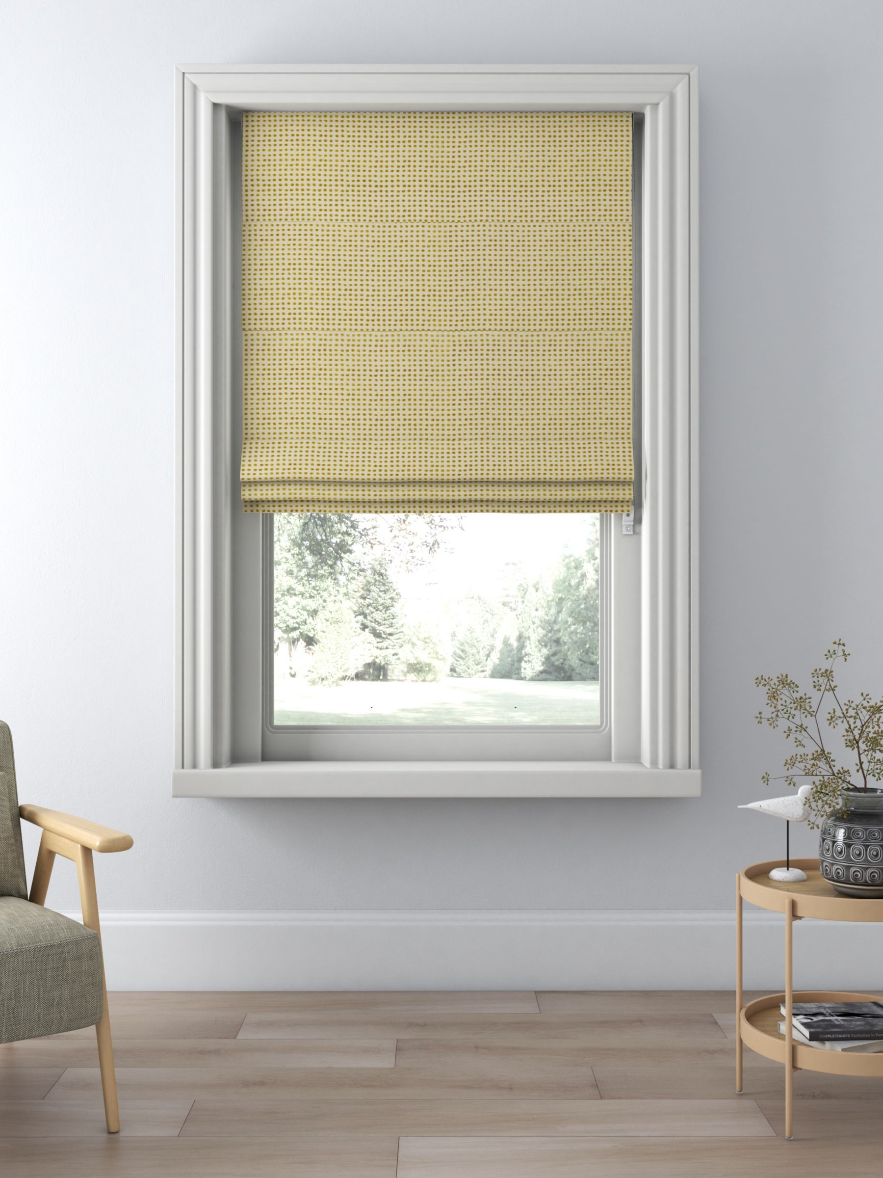 Harlequin Polka Made to Measure Curtains, Mustard/Neutral