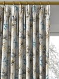 Harlequin Aucuba Made to Measure Curtains or Roman Blind, Ink/Gold