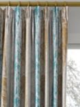 Harlequin Walchia Made to Measure Curtains or Roman Blind, Gold/Peacock/Shell
