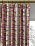 Harlequin Zeal Made to Measure Curtains or Roman Blind, Coral/Gold/Amethyst