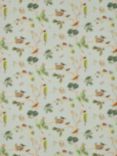 Sanderson Woodland Chorus Made to Measure Curtains or Roman Blind, Sky Blue/Multi