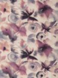 Harlequin Flores Made to Measure Curtains or Roman Blind, Damson/Viola/Blush