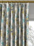 Harlequin Aucuba Made to Measure Curtains or Roman Blind, Teal/Zest