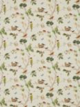 Sanderson Woodland Chorus Made to Measure Curtains or Roman Blind, Linen/Multi