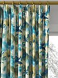 Harlequin Flores Made to Measure Curtains or Roman Blind, Sky/Emerald/Zest