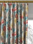 Harlequin Verdaccio Made to Measure Curtains or Roman Blind, Coral/Maize/Cornflower