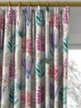 Harlequin Yasuni Tree Made to Measure Curtains or Roman Blind, Cerise/Lagoon