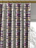 Harlequin Zeal Made to Measure Curtains or Roman Blind, Old Navy/Aqua/Lime