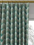 Sanderson Manilla Embroidery Made to Measure Curtains or Roman Blind, Eucalyptus
