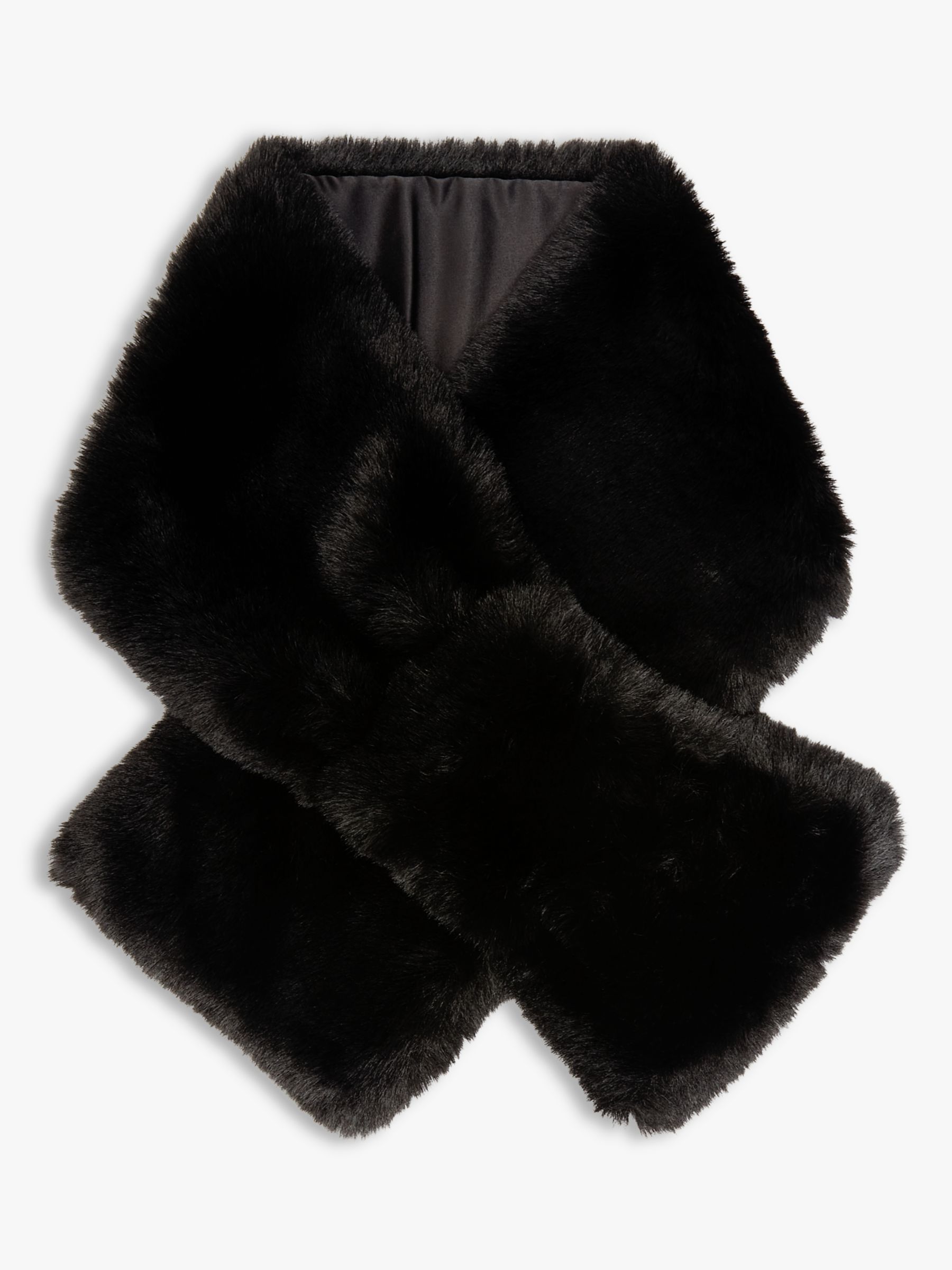 M／Convertible Faux Fur Tippet Coat ブラック 最大15%OFFクーポン