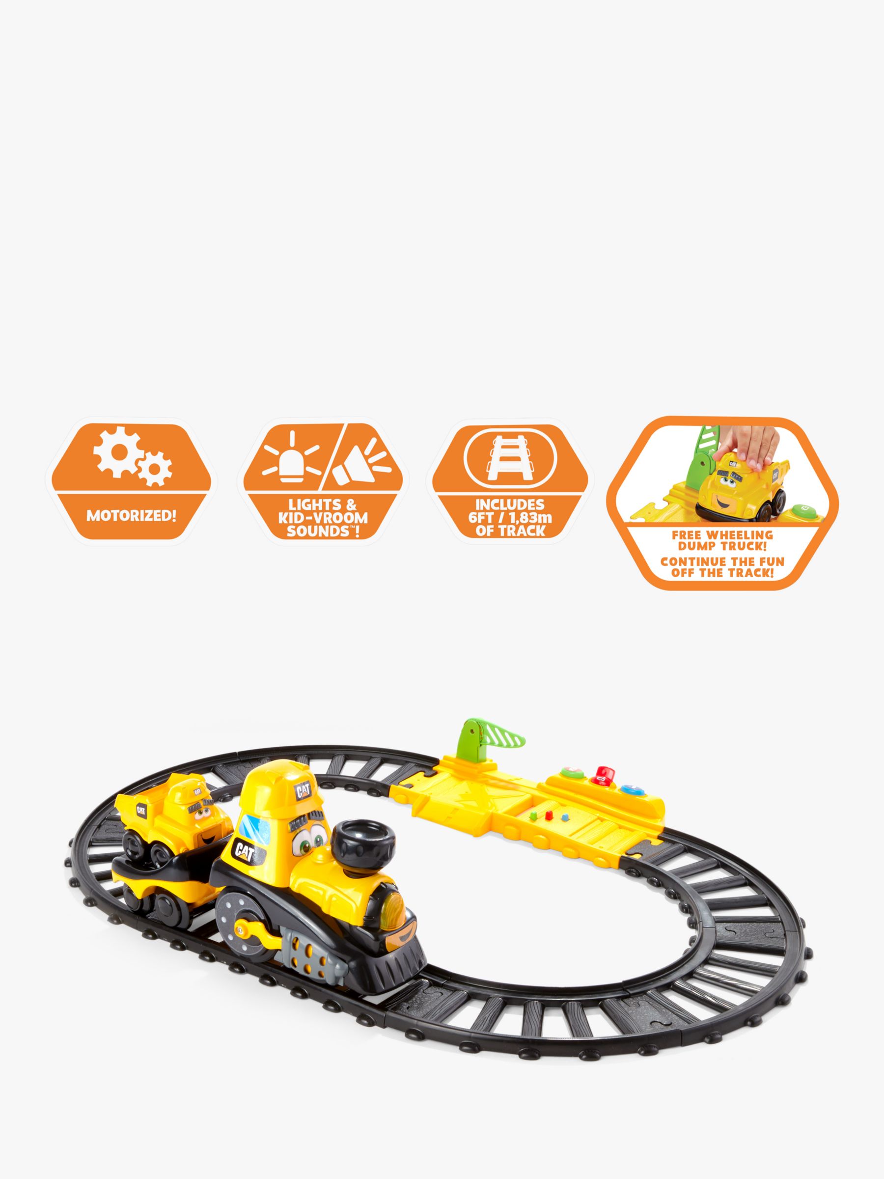 Caterpillar train cheap set tesco