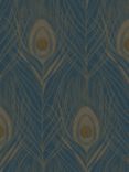 Galerie Peacock Feather Motif Wallpaper