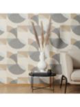 Galerie Geometric Circle Motif Wallpaper