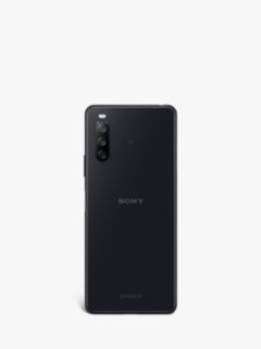Sony Xperia 10 III Smartphone, Android, 6GB RAM, 6”, 5G, SIM Free, 128GB, Black