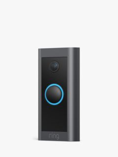 Ring Smart Video Doorbell Wired, with Built-in Wi-Fi & Camera
