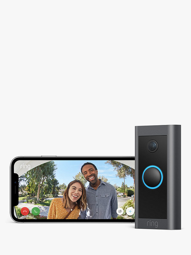 Ring Smart Video Doorbell Wired, with Built-in Wi-Fi & Camera