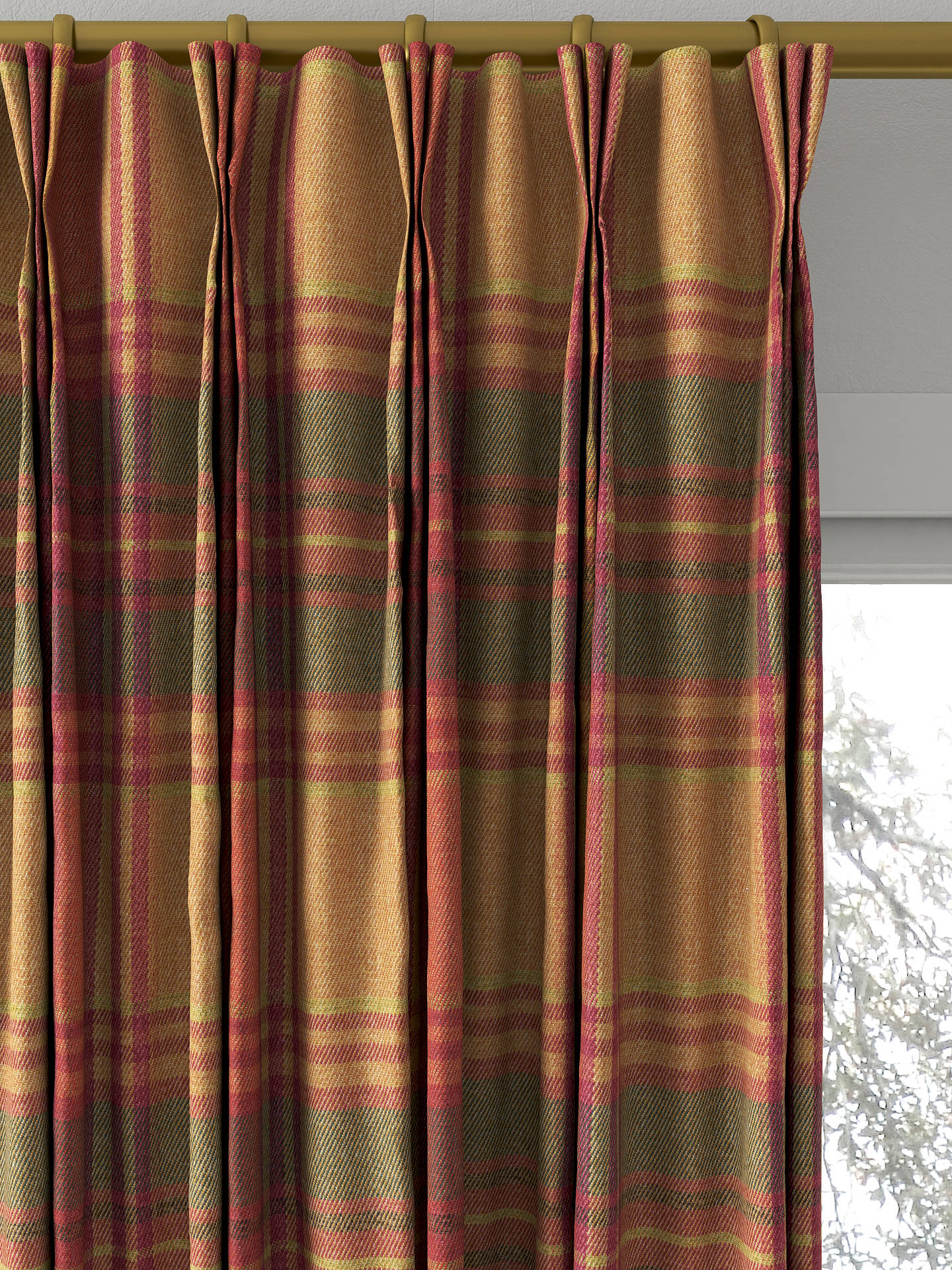 Prestigious Textiles Strathmore Made to Measure Curtains, Rustic