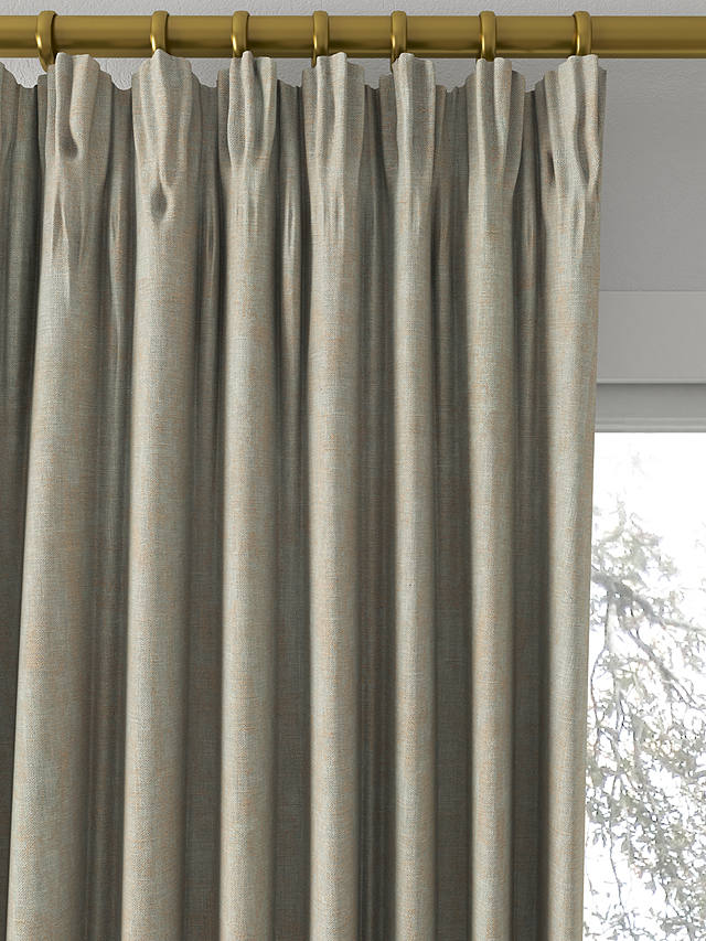 Prestigious Textiles Caesar Made to Measure Curtains, Glacier