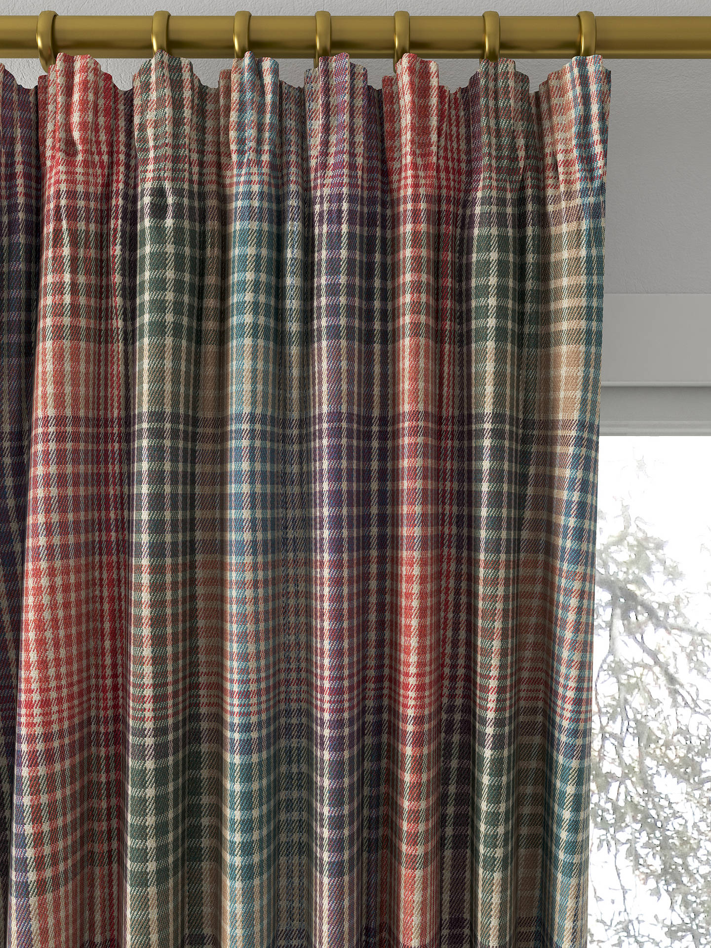 Prestigious Textiles Oscar Made to Measure Curtains, Loganberry