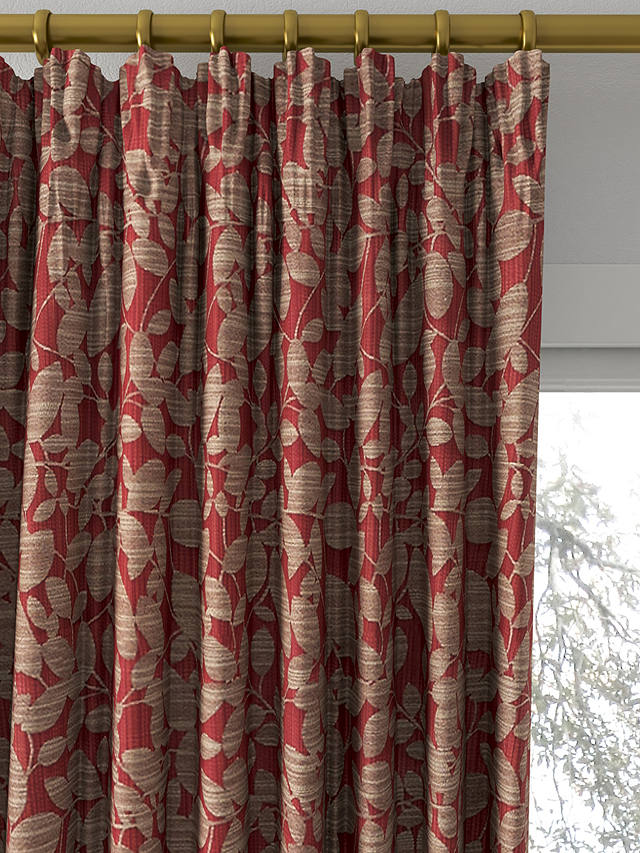 Prestigious Textiles Jude Made to Measure Curtains, Cranberry