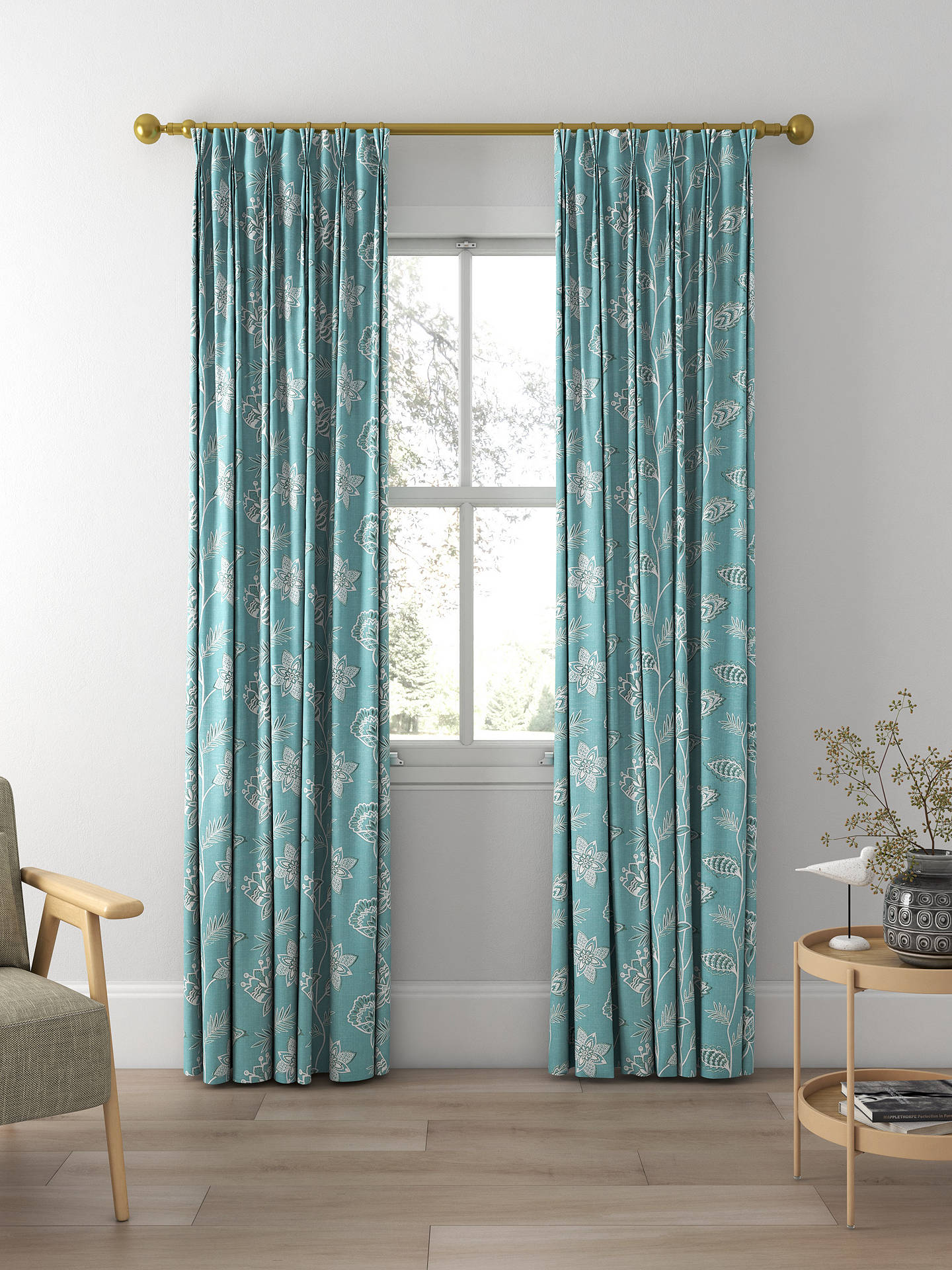 Prestigious Textiles Gypsy Made to Measure Curtains, Teal