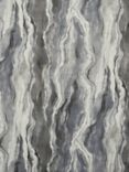 Prestigious Textiles Lava Made to Measure Curtains or Roman Blind, Carbon