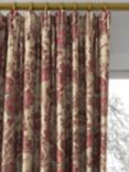 GP & J Baker Jewel Indienne Made to Measure Curtains or Roman Blind, Red/Blue