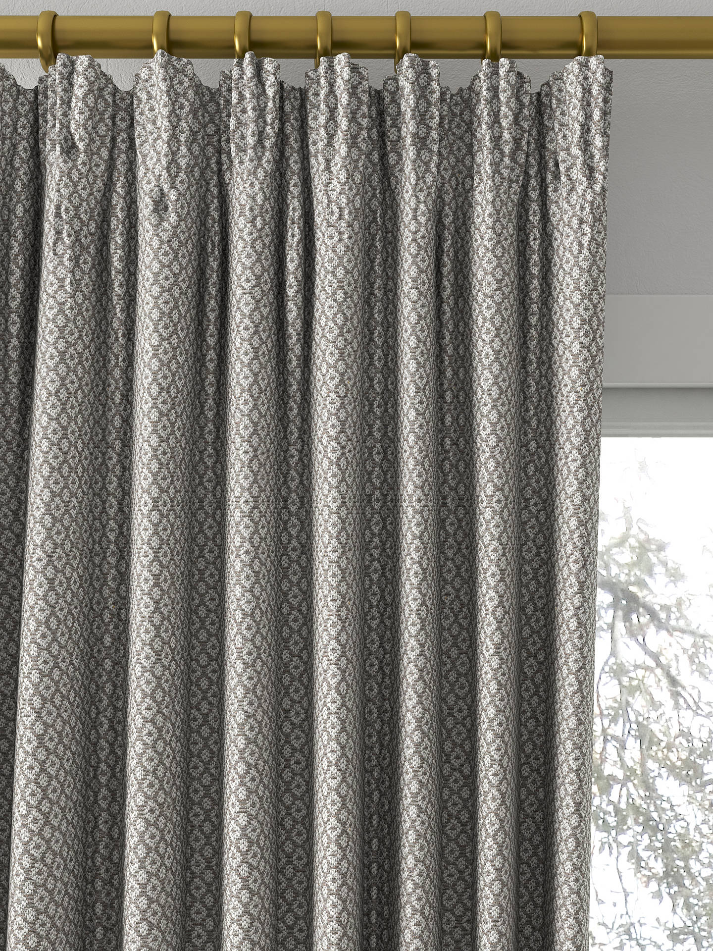 Prestigious Textiles Hardwick Made to Measure Curtains, Mercury