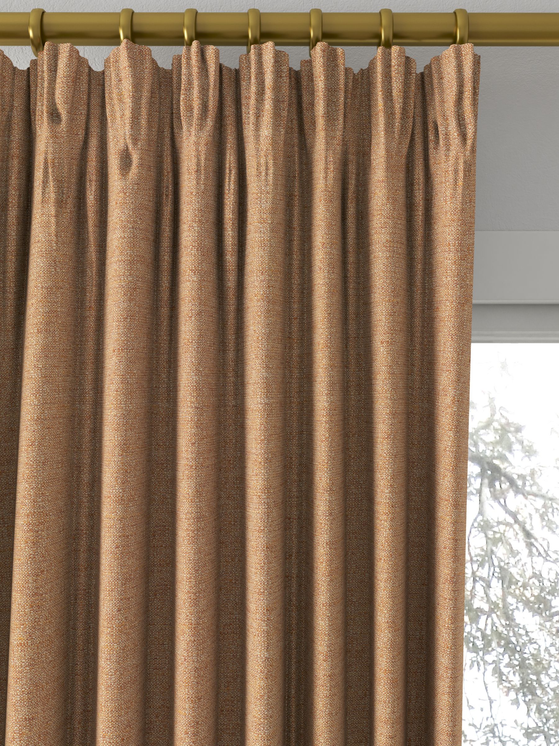 Prestigious Textiles Kedleston Made to Measure Curtains, Auburn