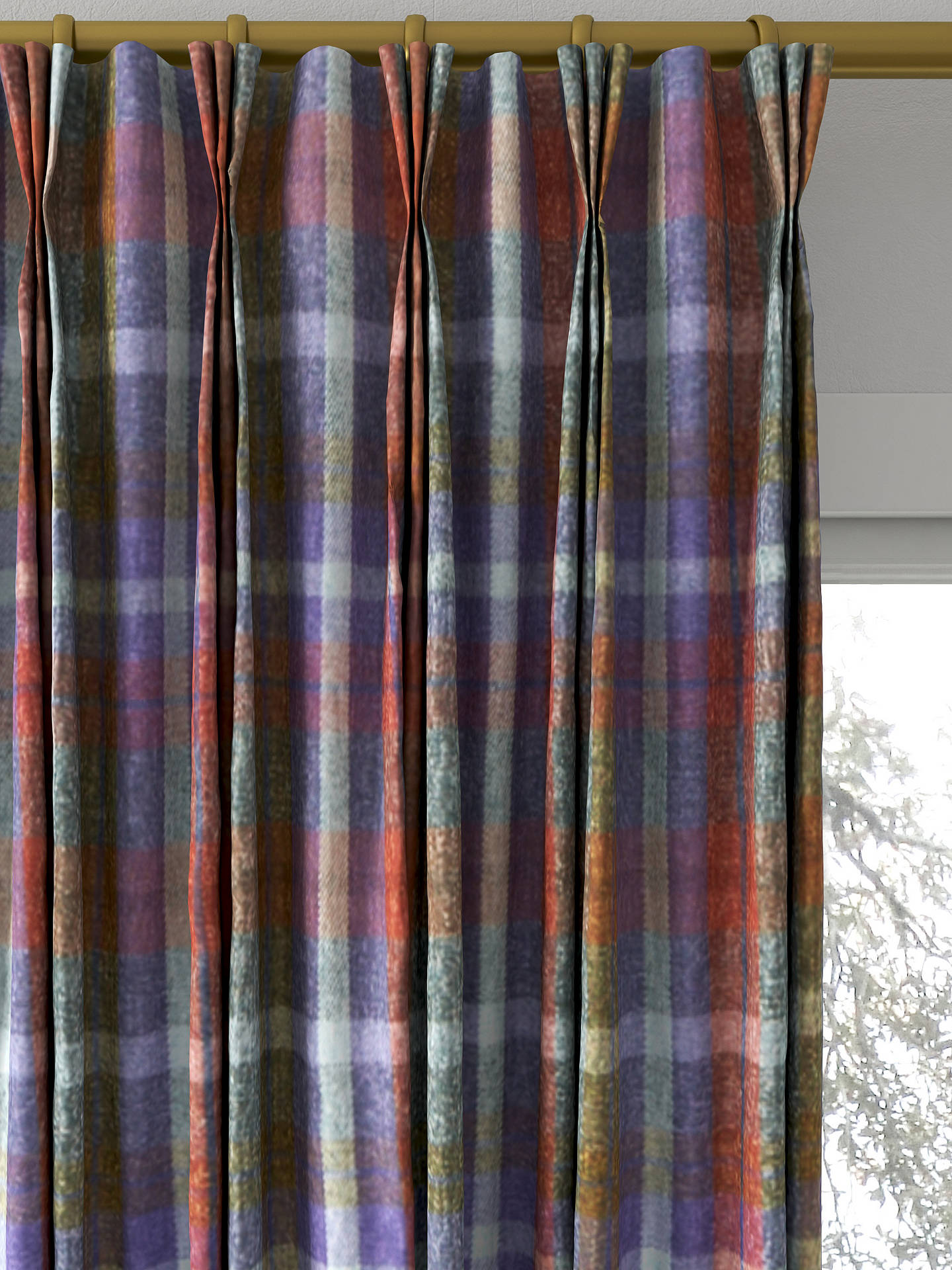 Prestigious Textiles Galloway Made to Measure Curtains, Bracken