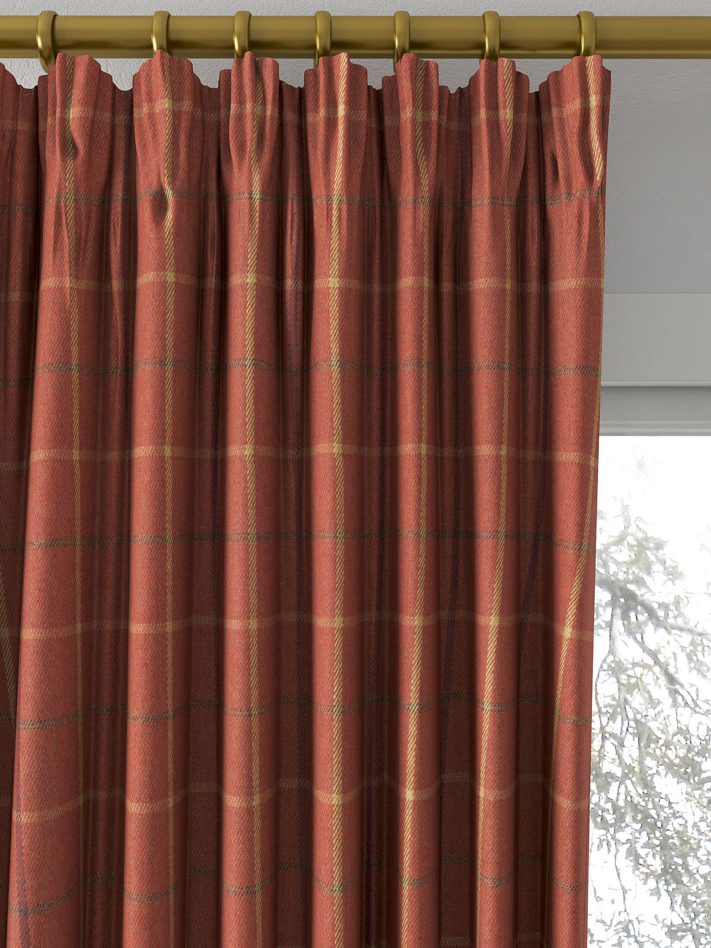 Prestigious Textiles Balmoral Made to Measure Curtains, Rustic