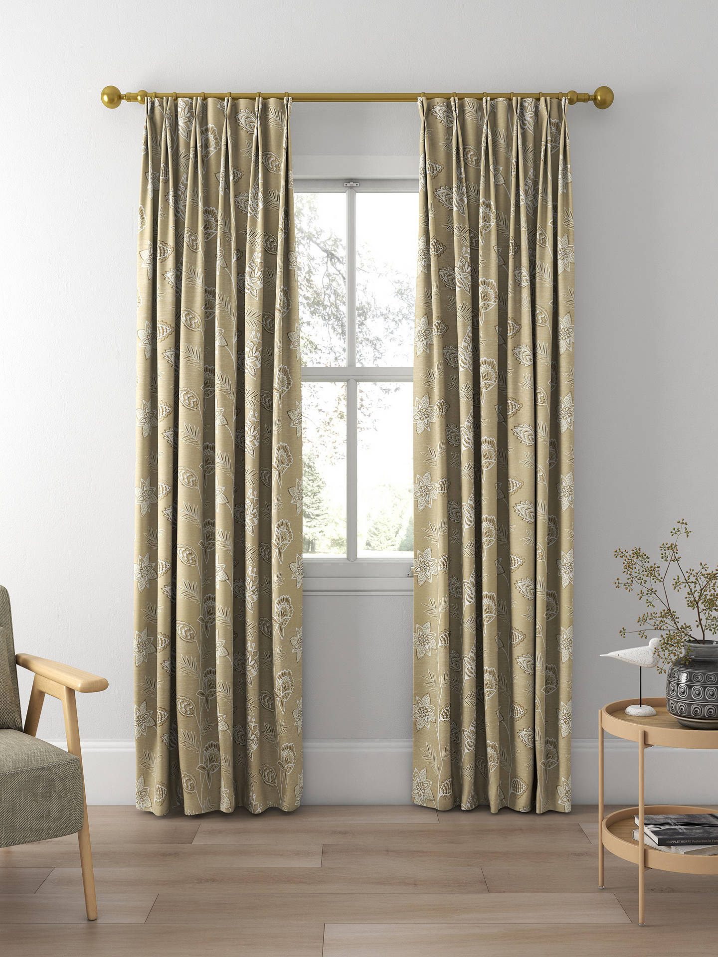 Prestigious Textiles Gypsy Made to Measure Curtains, Sandshell