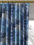 Prestigious Textiles Jungle Made to Measure Curtains or Roman Blind, Indigo