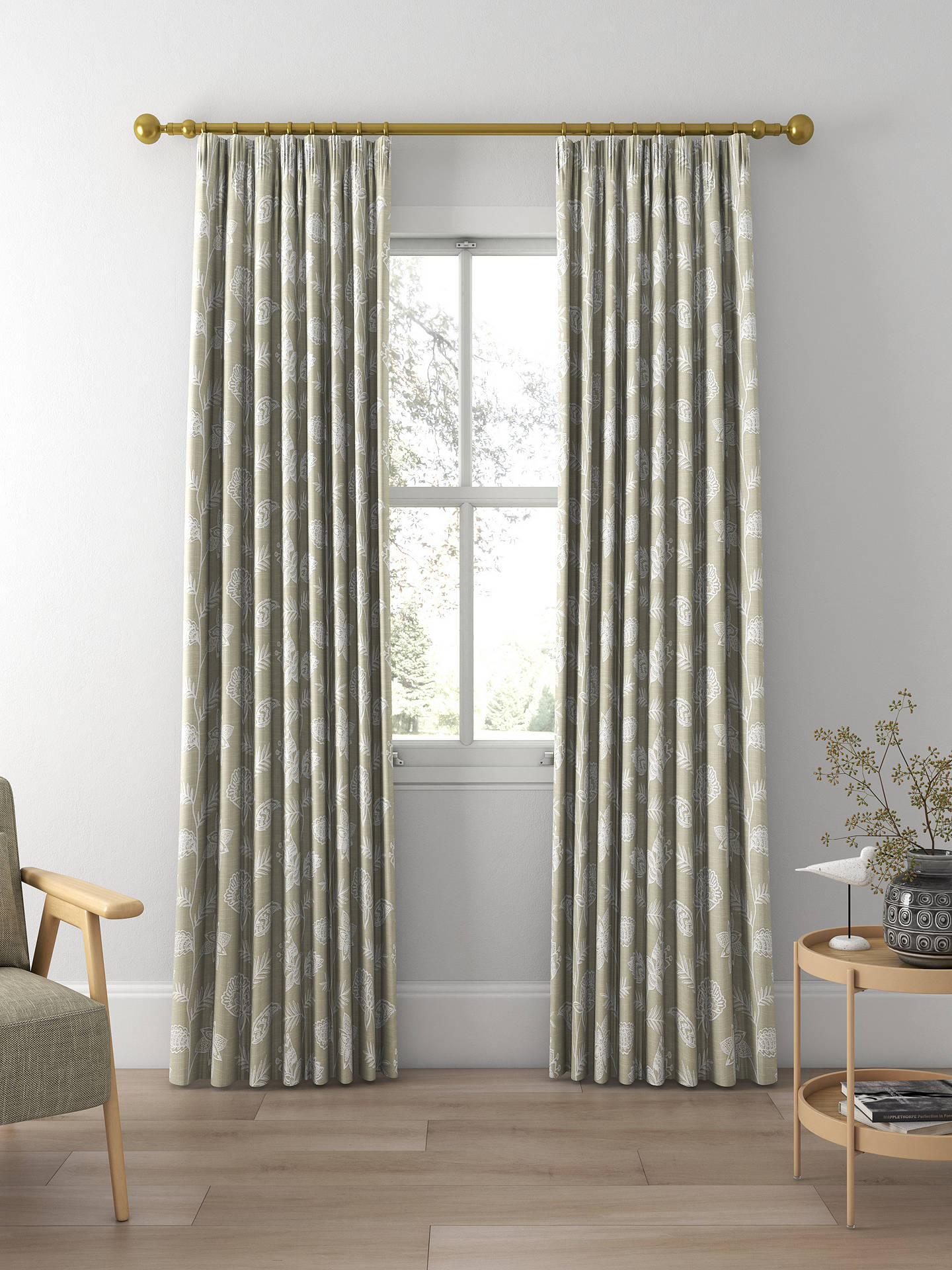Prestigious Textiles Gypsy Made to Measure Curtains, Cloud