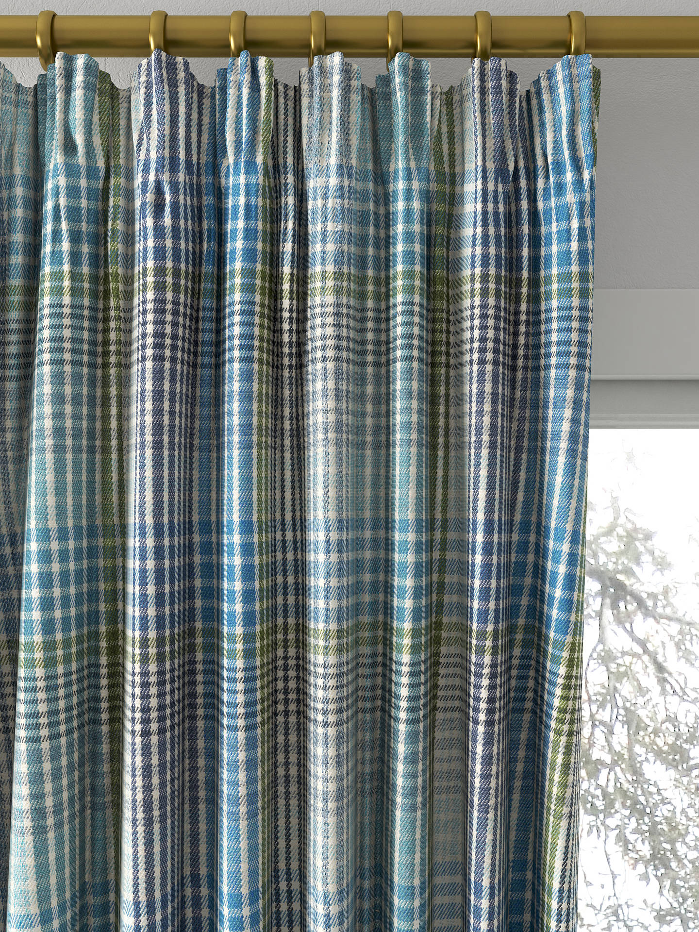 Prestigious Textiles Oscar Made to Measure Curtains, Lagoon