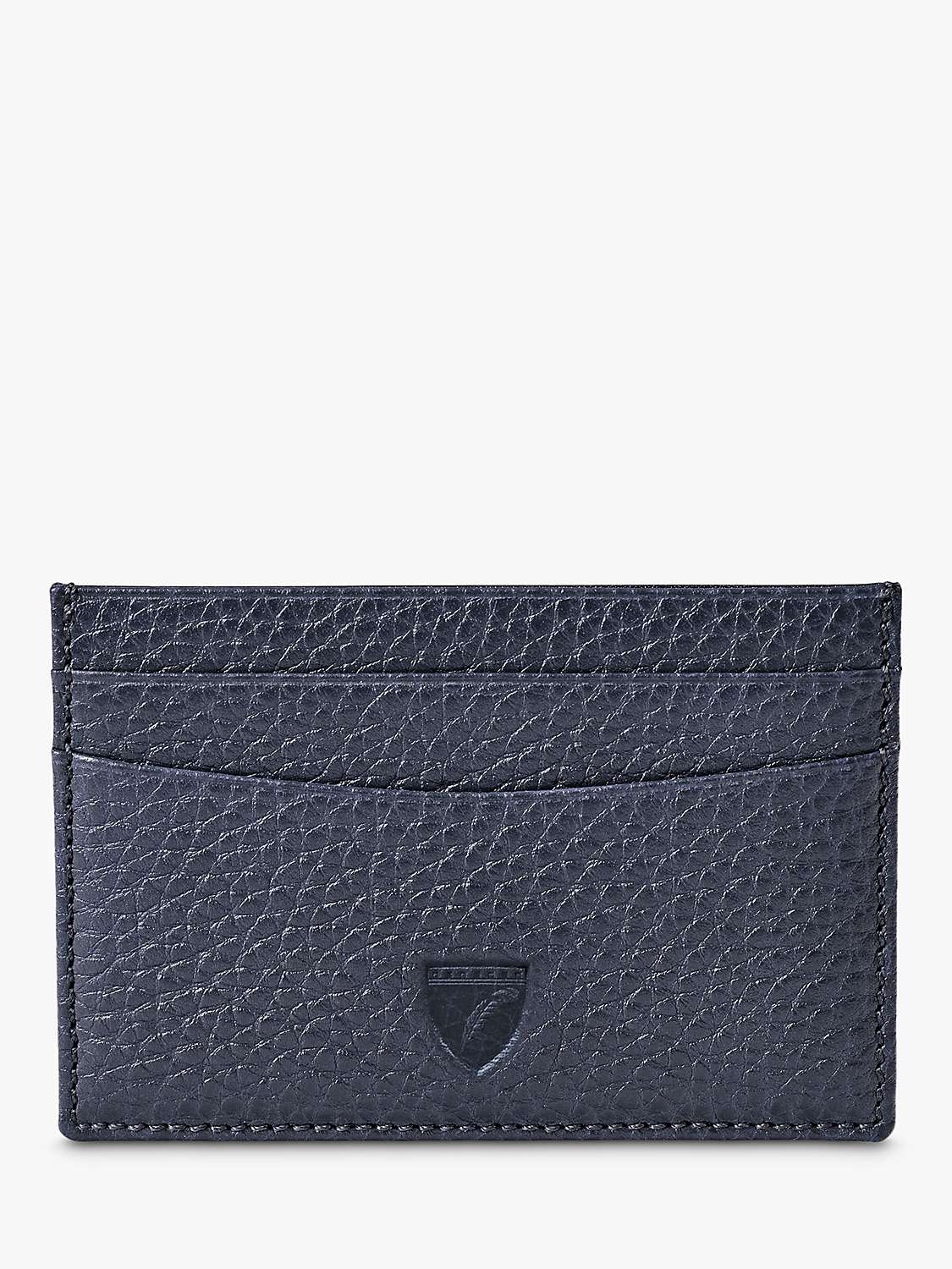 Buy Aspinal of London Pebble Leather Slim Credit Card Case Online at johnlewis.com