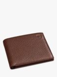 Aspinal of London 8 Card Billfold Pebble Leather Billfold Wallet, Tobacco