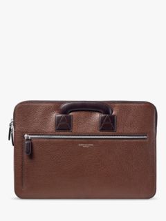 Mobile Cabin Office Bag, Tobacco | Jekyll & Hide UK Leather