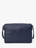 Aspinal of London Reporter Pebble Leather Messenger Bag