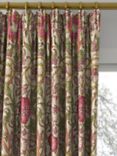 Morris & Co. Pink and Rose Made to Measure Curtains or Roman Blind, Manilla/Wine